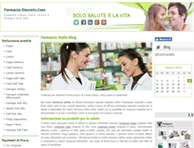 Tablet Screenshot of farmacia-discreto.com